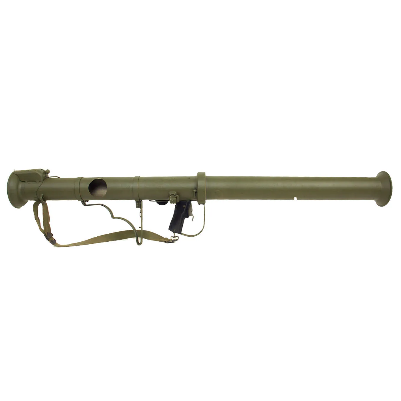 Original U.S. M20 A1B1 3.5 Inch Super Bazooka Rocket Launcher with INERT Practice Round - Canada Marked