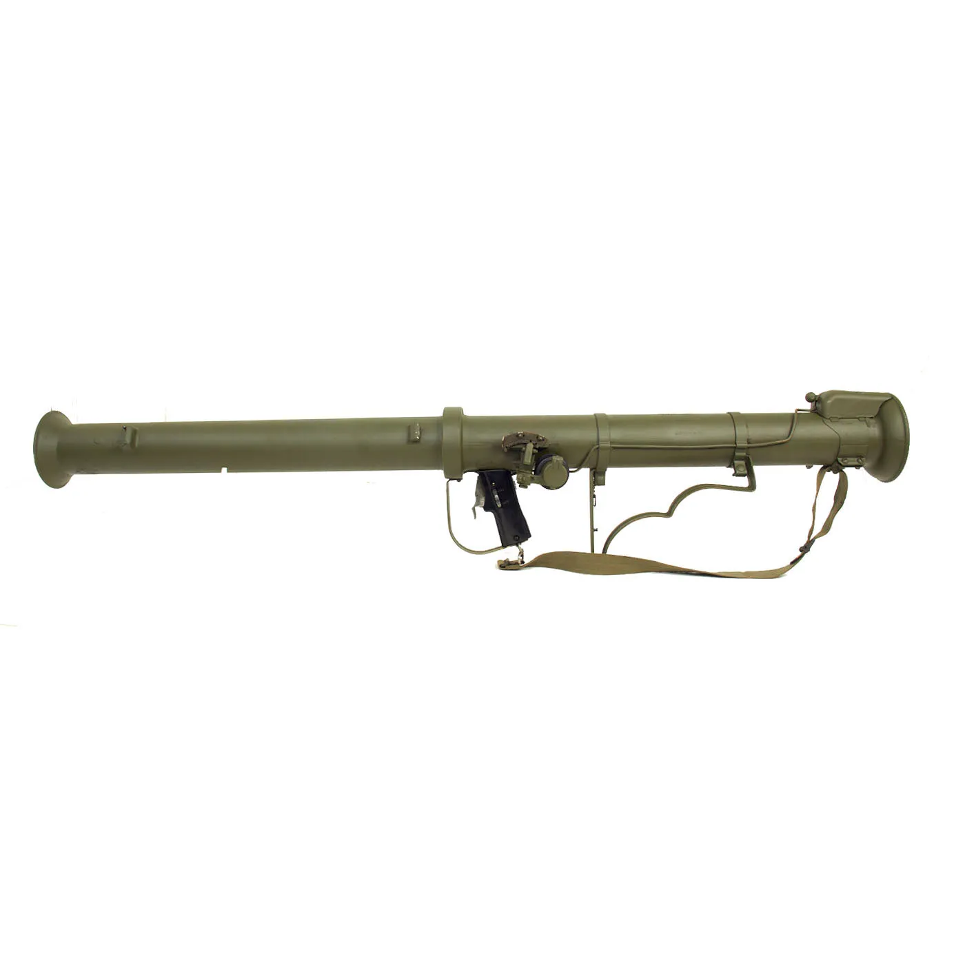 Original U.S. M20 A1B1 3.5 Inch Super Bazooka Rocket Launcher with INERT Practice Round - Canada Marked