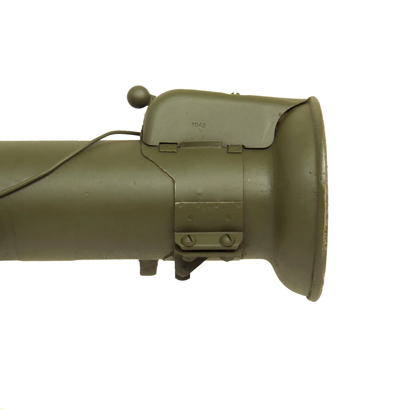 Original U.S. M20 A1B1 3.5 Inch Super Bazooka Rocket Launcher with INERT Practice Round