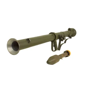 Original U.S. M20 A1B1 3.5 Inch Super Bazooka Rocket Launcher with INERT Practice Round