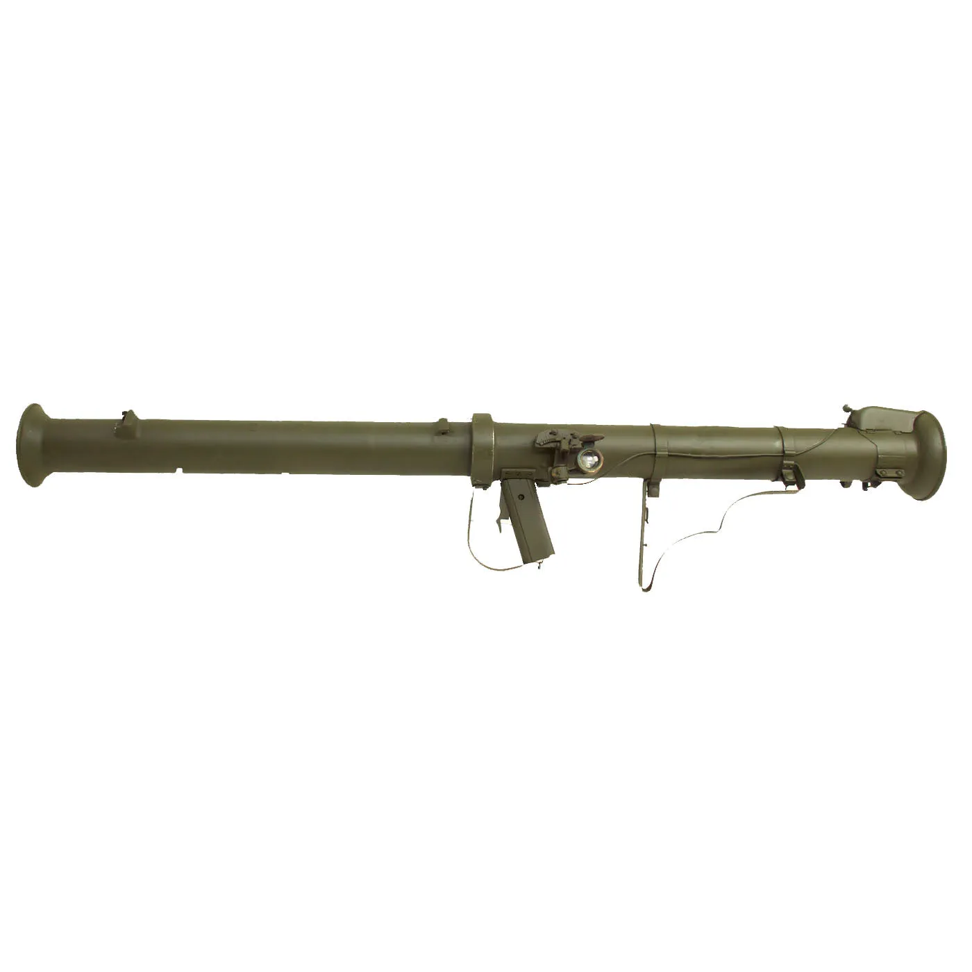 Original U.S. M20 A1B1 3.5 Inch Super Bazooka Rocket Launcher with INERT Practice Round