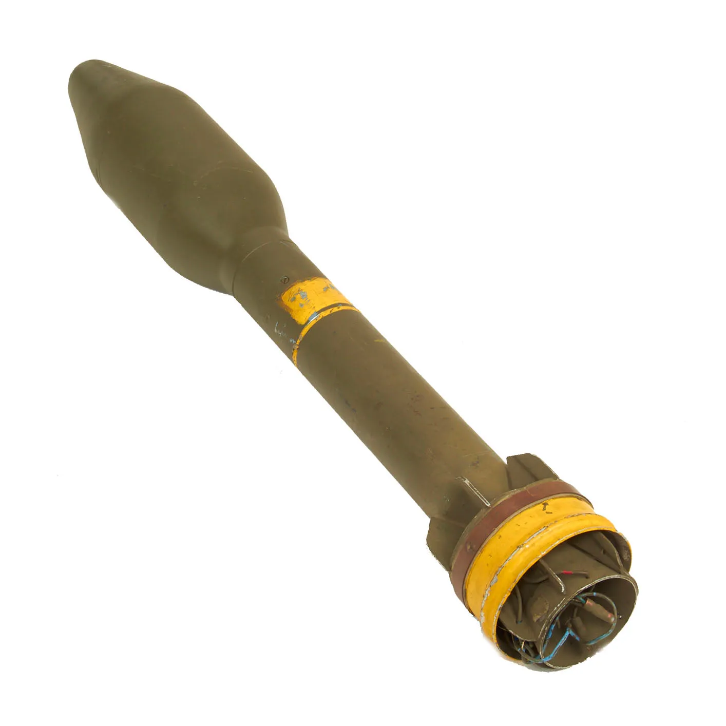 Original U.S. M20 A1B1 3.5 Inch Super Bazooka Rocket Launcher with INERT Practice Round