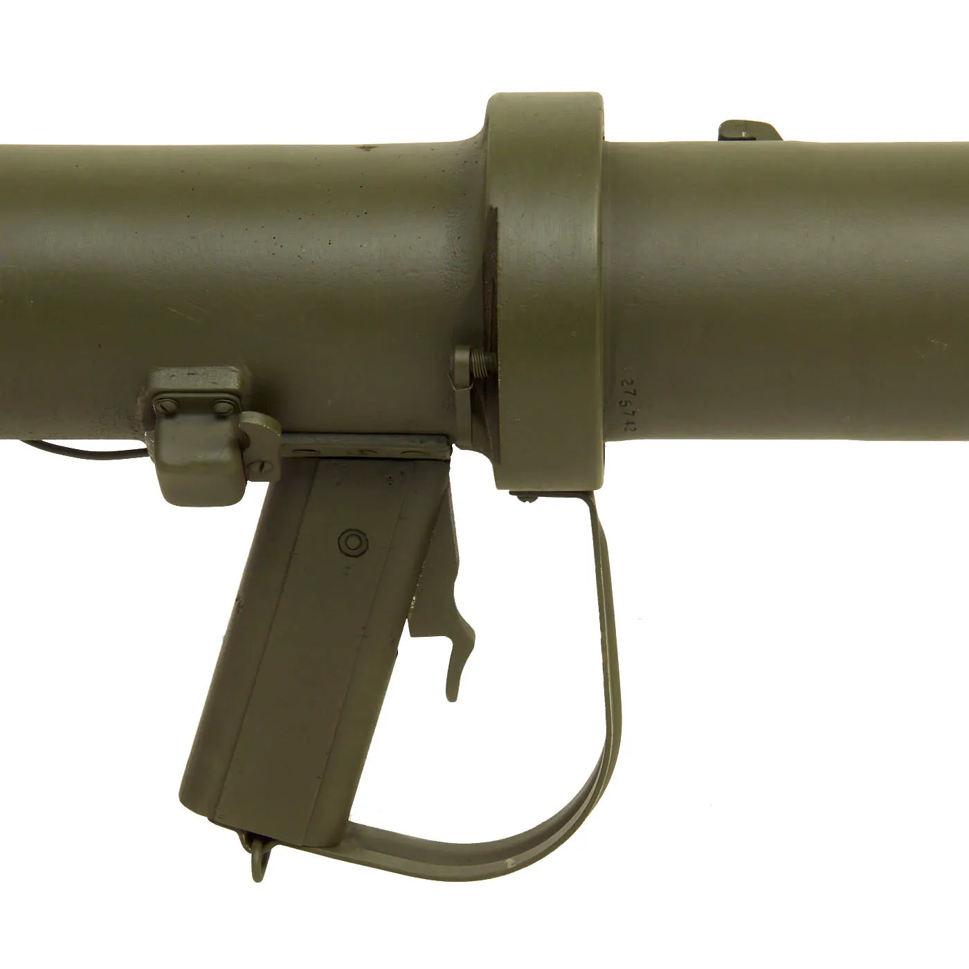 Original U.S. M20 A1B1 3.5 Inch Super Bazooka Rocket Launcher with INERT Practice Round