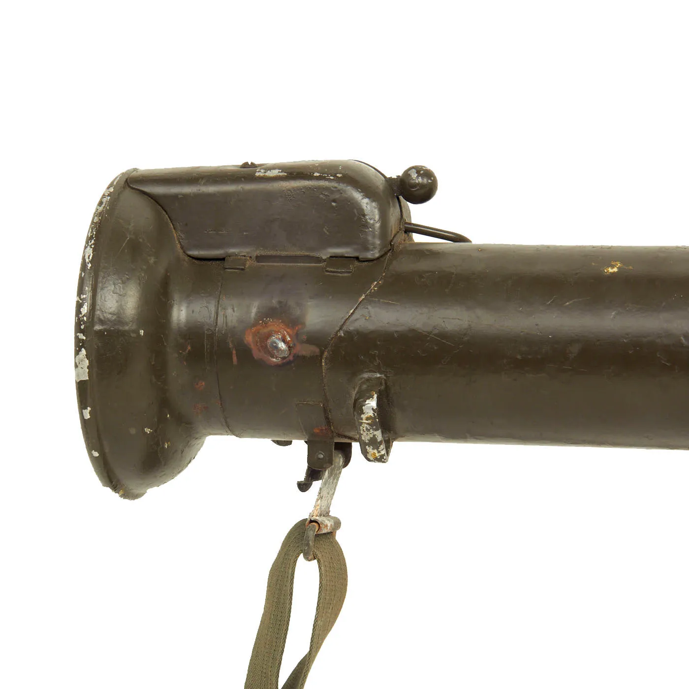 Original U.S. M20 A1B1 3.5 Inch Super Bazooka Rocket Launcher with INERT Practice Rounds and Carry Bag