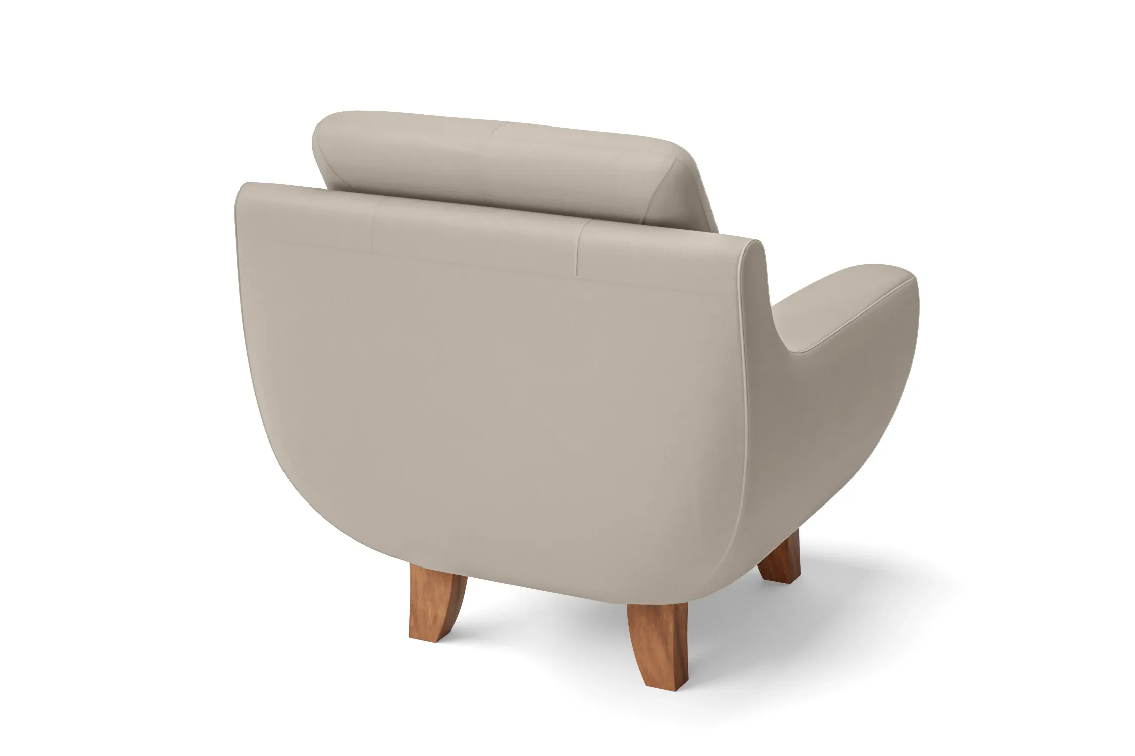 Perugia Armchair Sand Leather