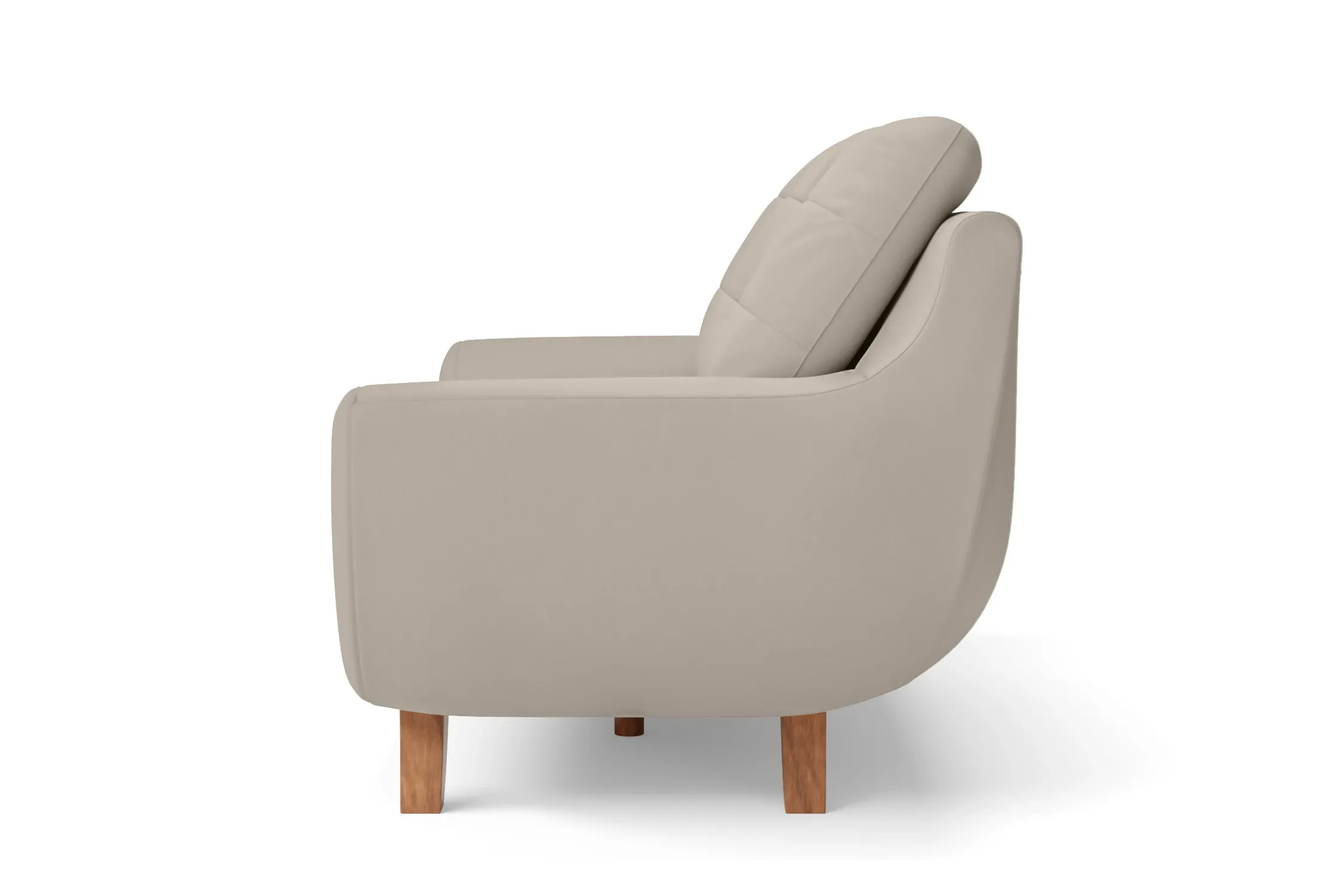 Perugia Armchair Sand Leather