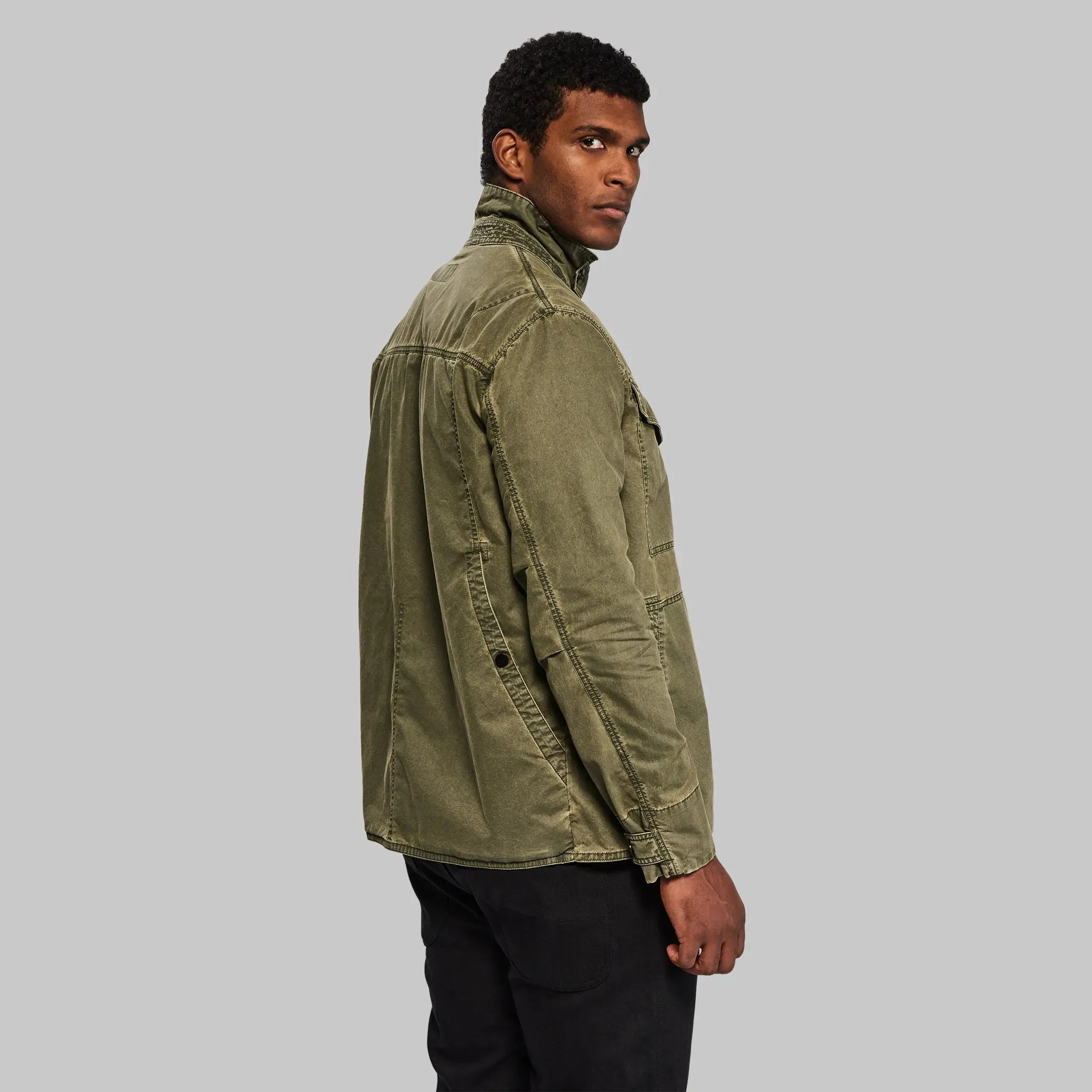 Planet Earth Lightweight Field Jacket. Green edition