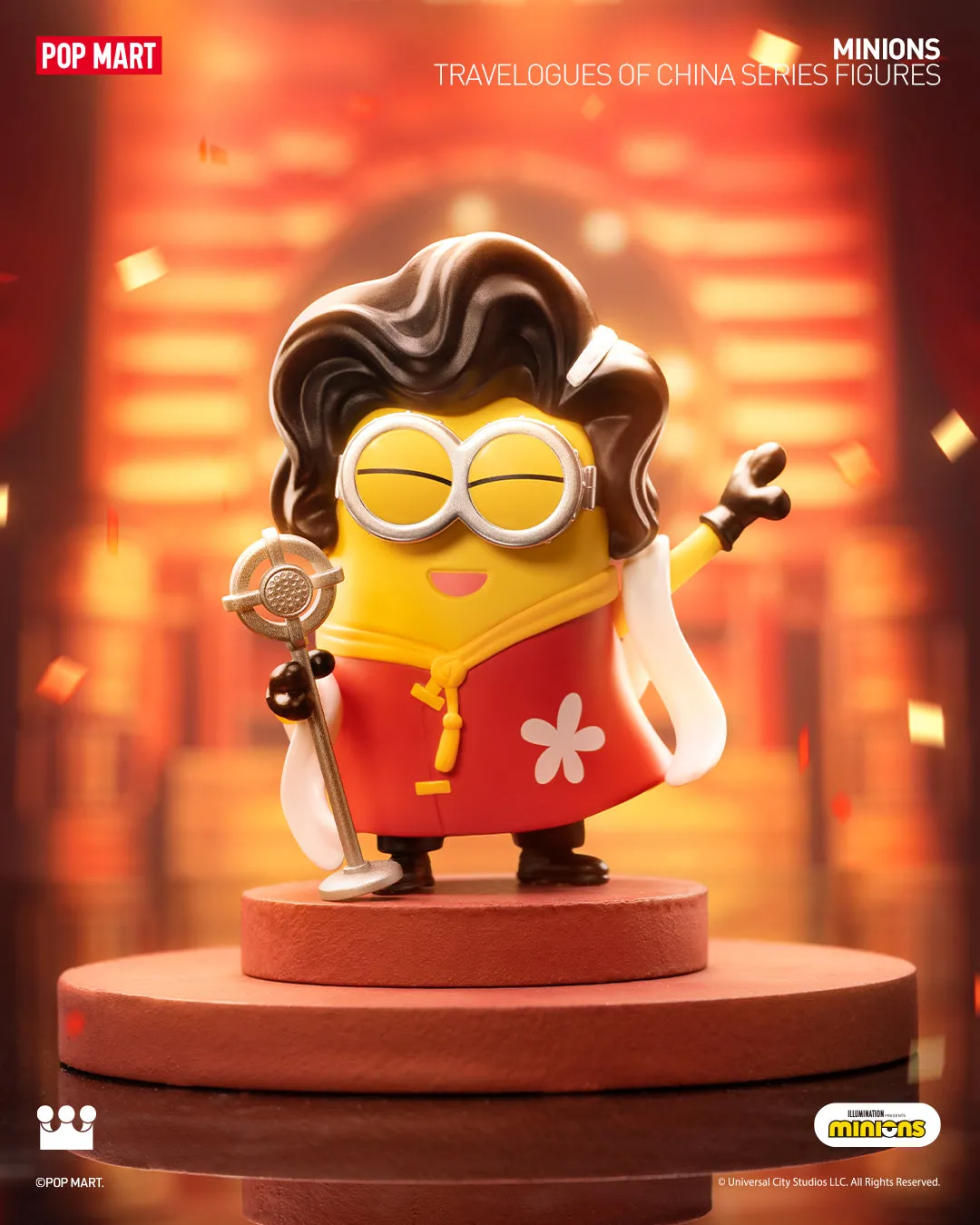 POP MART Minions Travelogues of China Series Figures