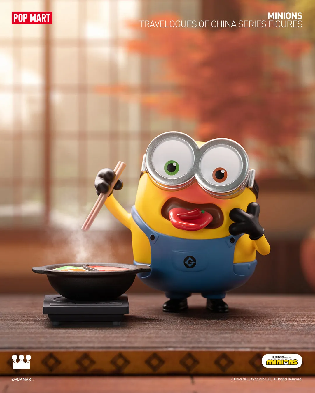 POP MART Minions Travelogues of China Series Figures