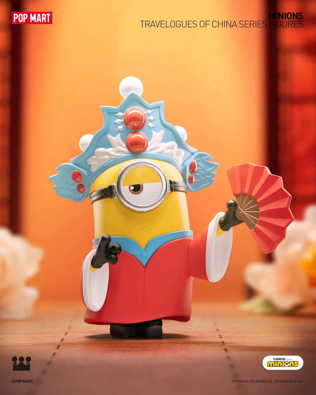 POP MART Minions Travelogues of China Series Figures