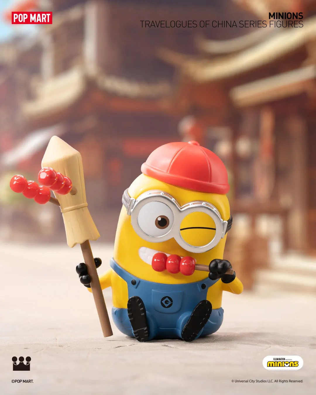 POP MART Minions Travelogues of China Series Figures