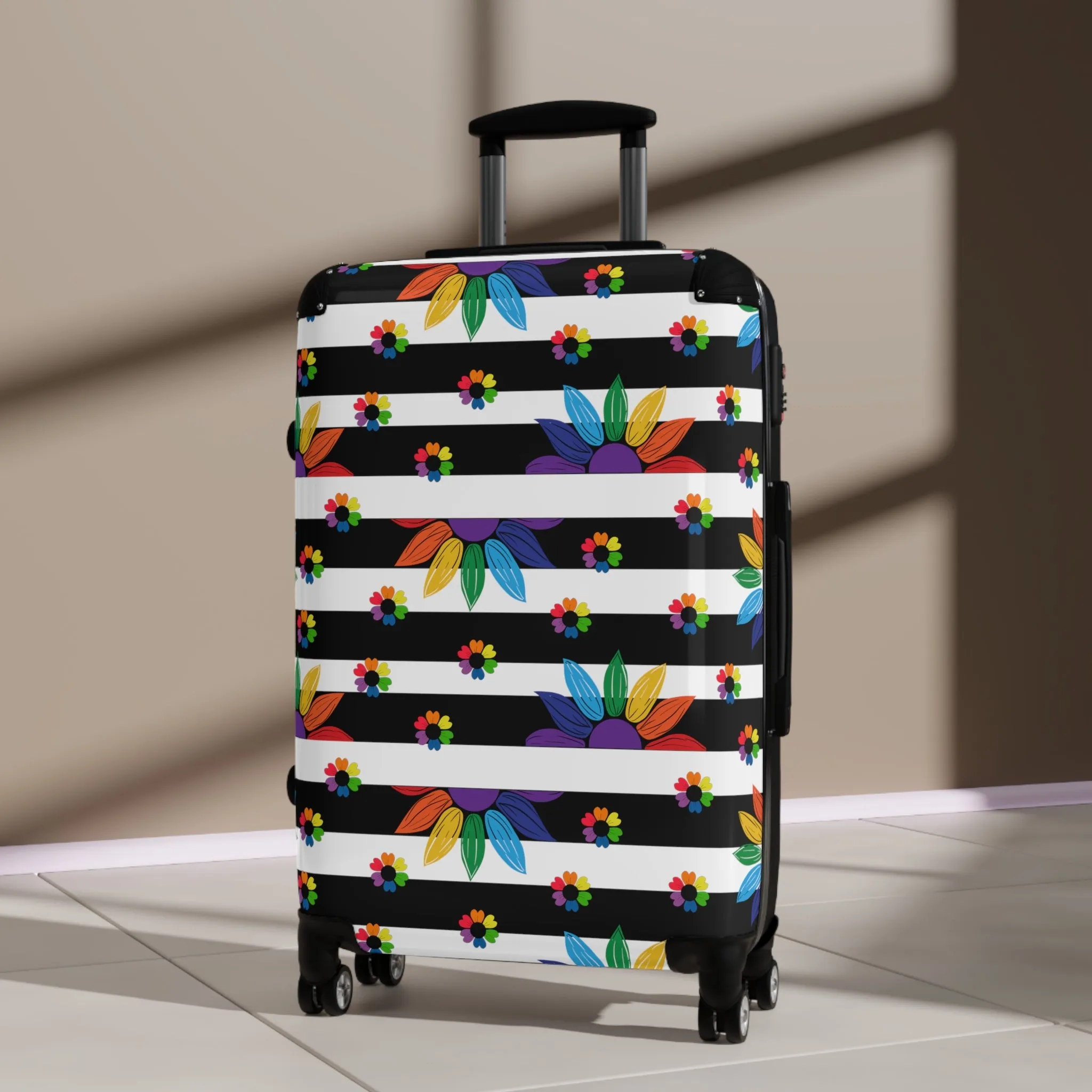 Pride Floral Suitcase