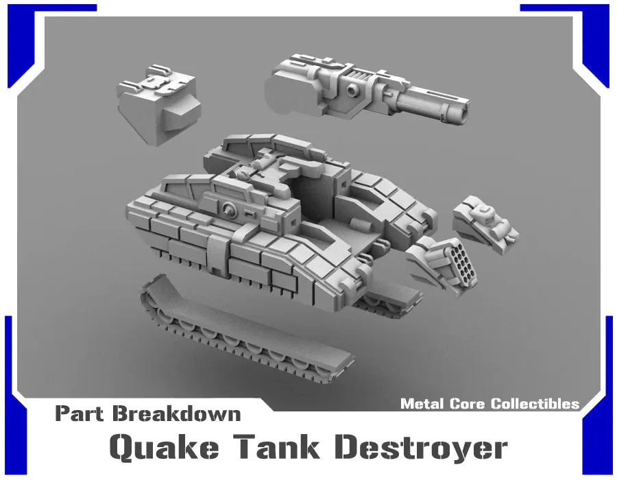 Quake Tank Destroyer- Particle