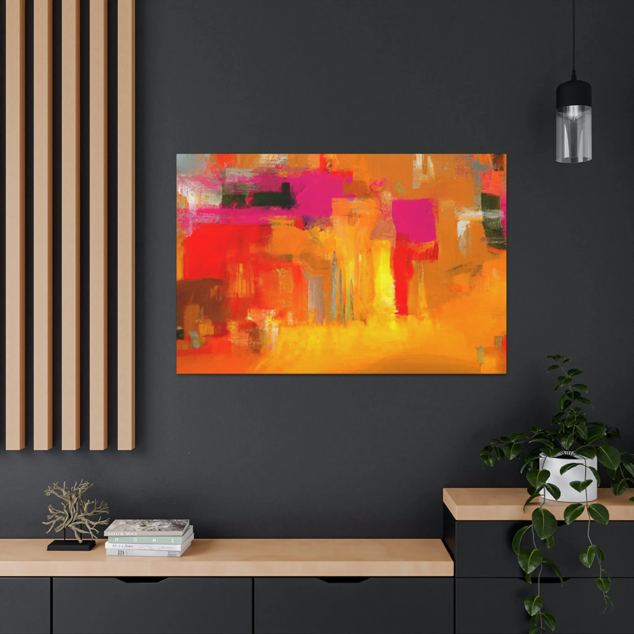 "Vivid Vibe" - Canvas