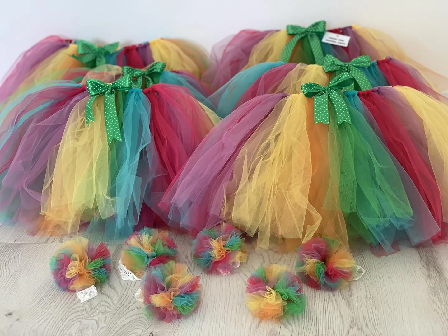 Rainbow Twirl Tulle Skirt: A Splash of Color for Joyful Moments