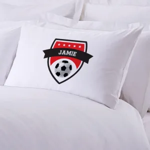 Soccer Personalized Sports Sleeping Pillowcase