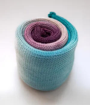 Sock Yarn Blank / Frozen Blueberry