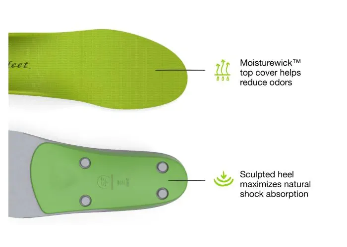 Superfeet All-Purpose Wide-Fit Support (Green Wide)