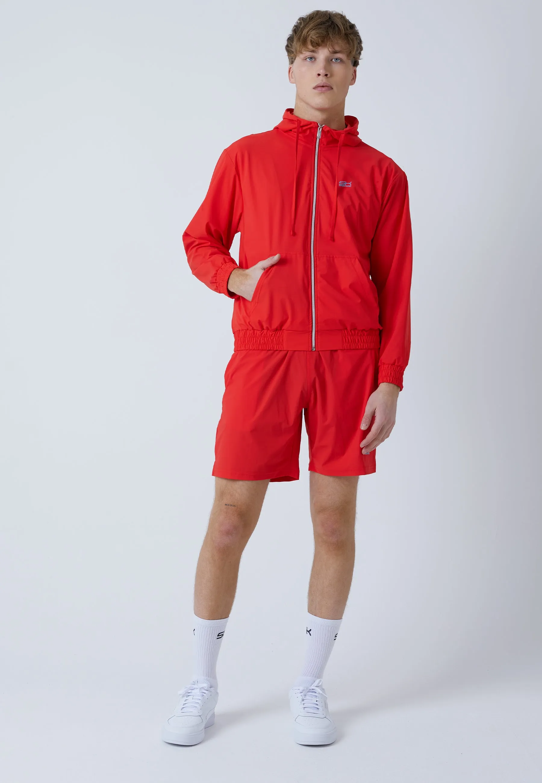 Tennis Court Jacket, red