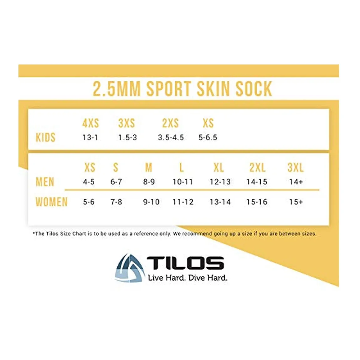 Tilos 2.5mm Sport Skin SupraTex Sole Kids Beach Socks