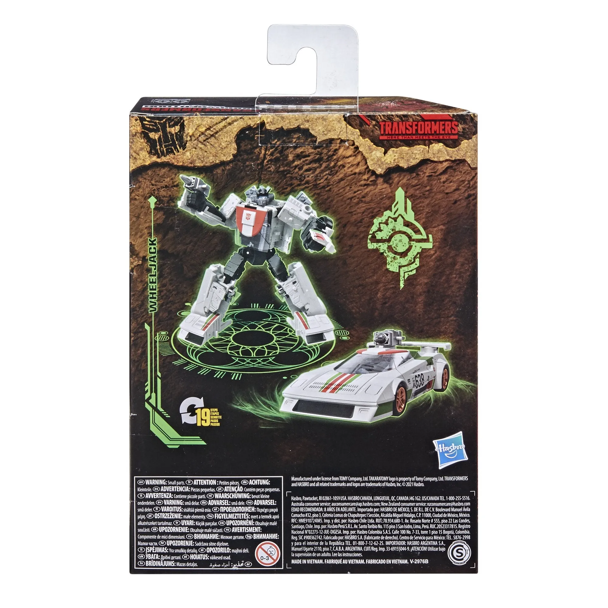 Transformers - War for Cybertron: Kingdom WFC-K24 Deluxe Wheeljack Action Figure (F0678)