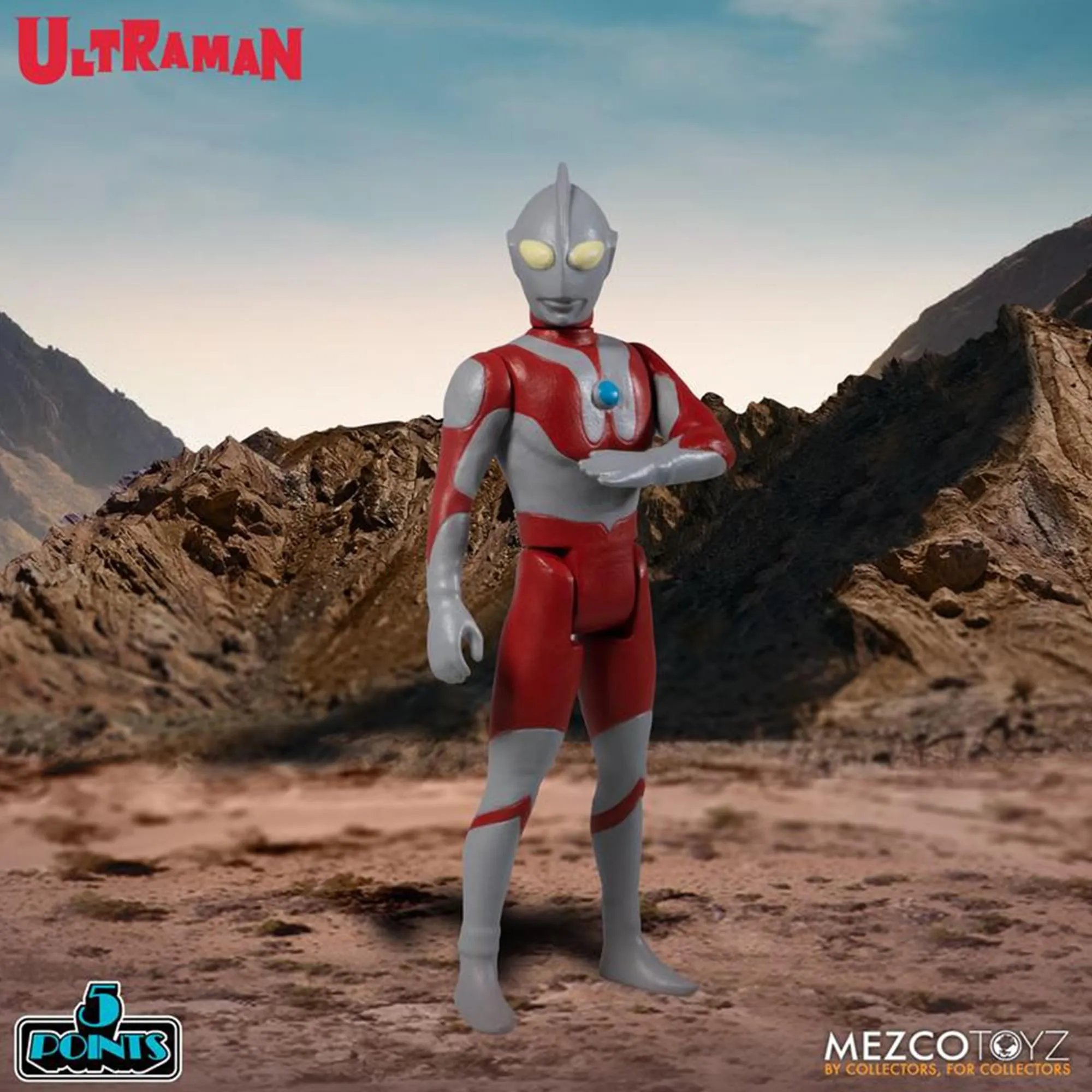 Ultraman and Red King 5 Points Action Figure Boxed Set