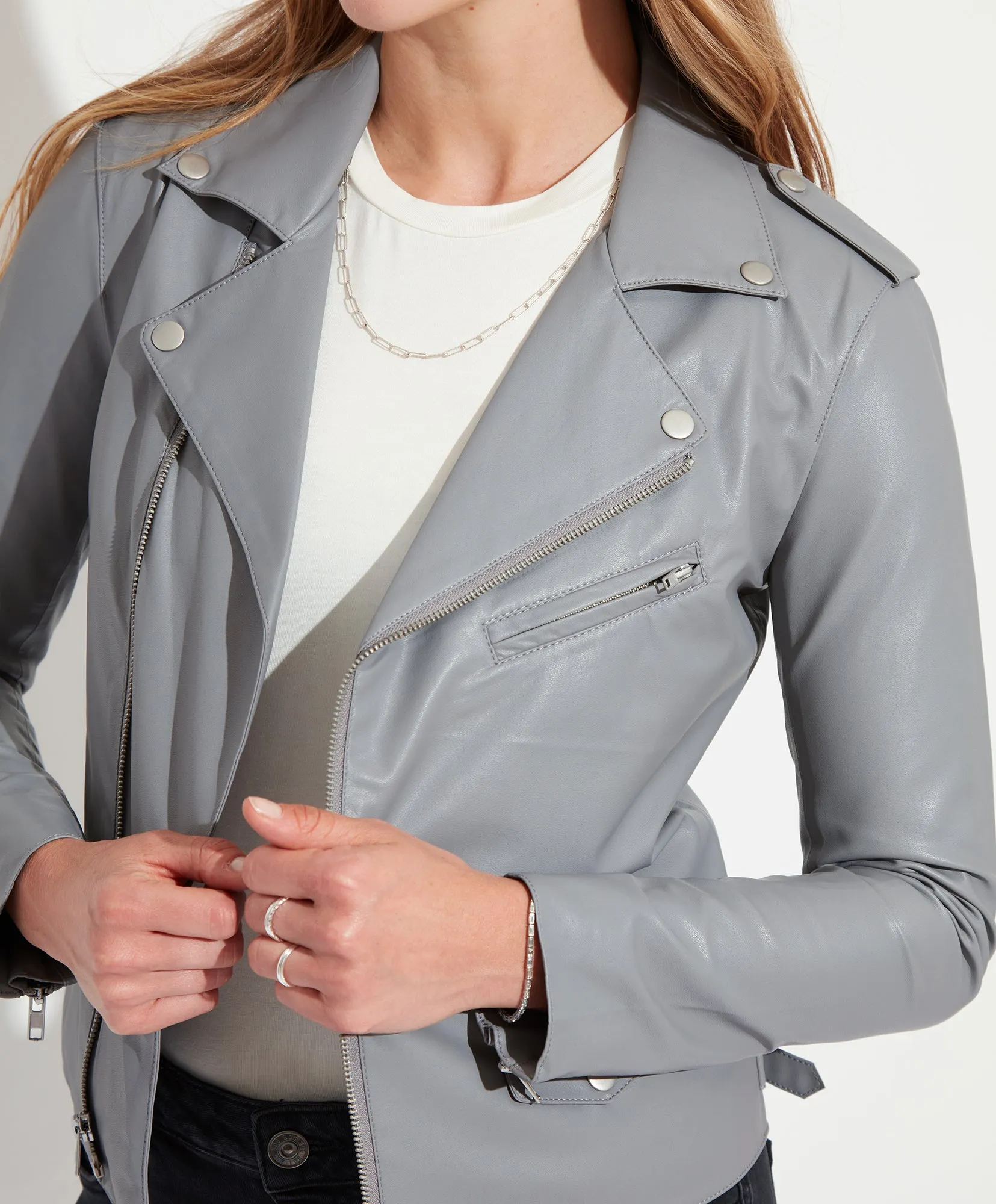 Vegan Leather Classic Moto