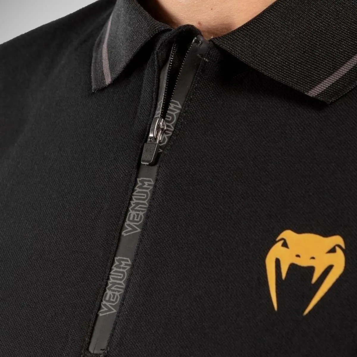 Venum Athletics Polo Shirt Black/Gold