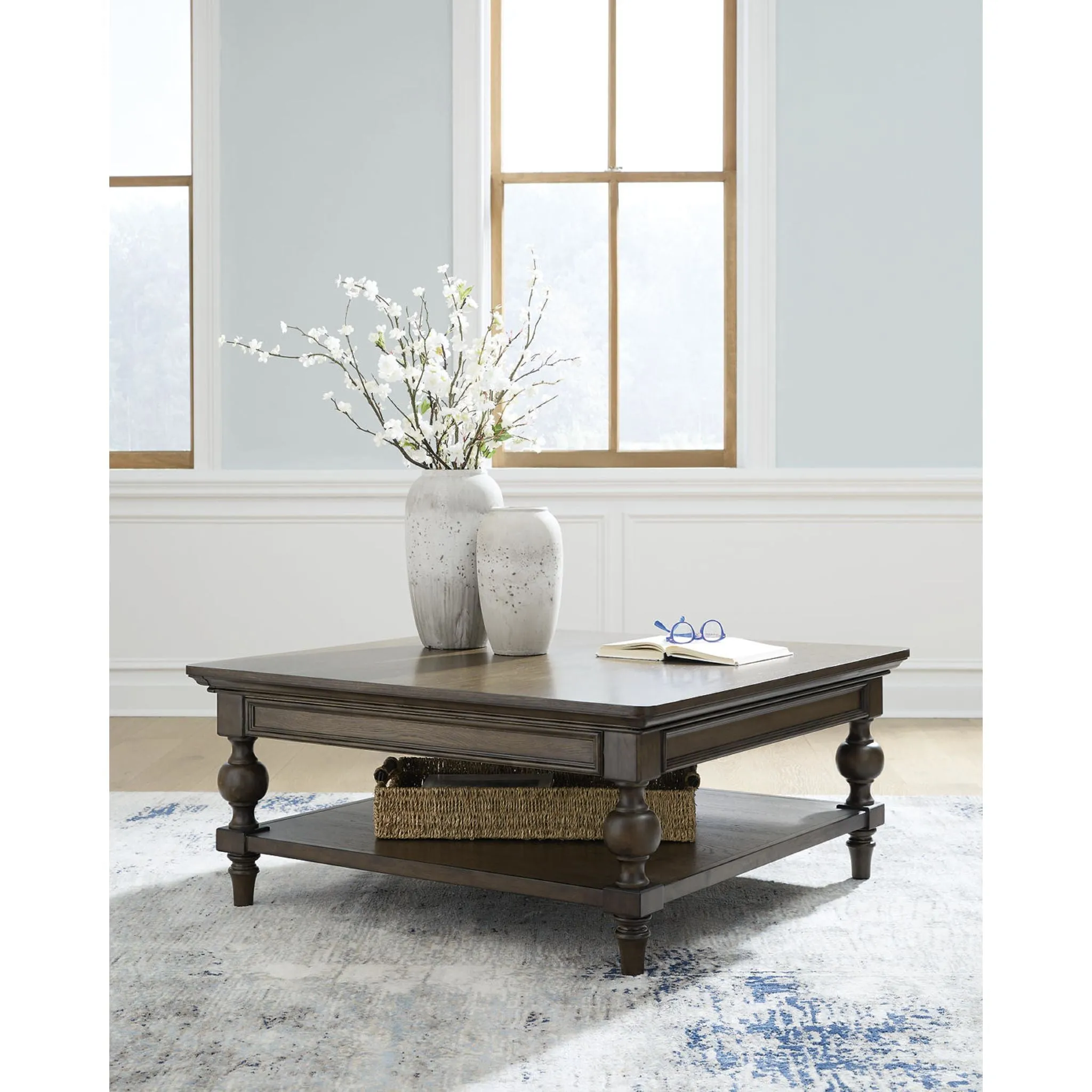 Veramond Coffee Table - Dark Brown