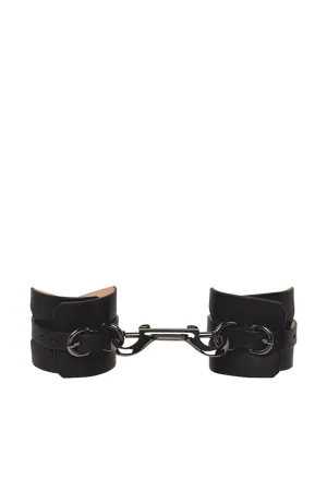 Veronika Leather Double Cuff