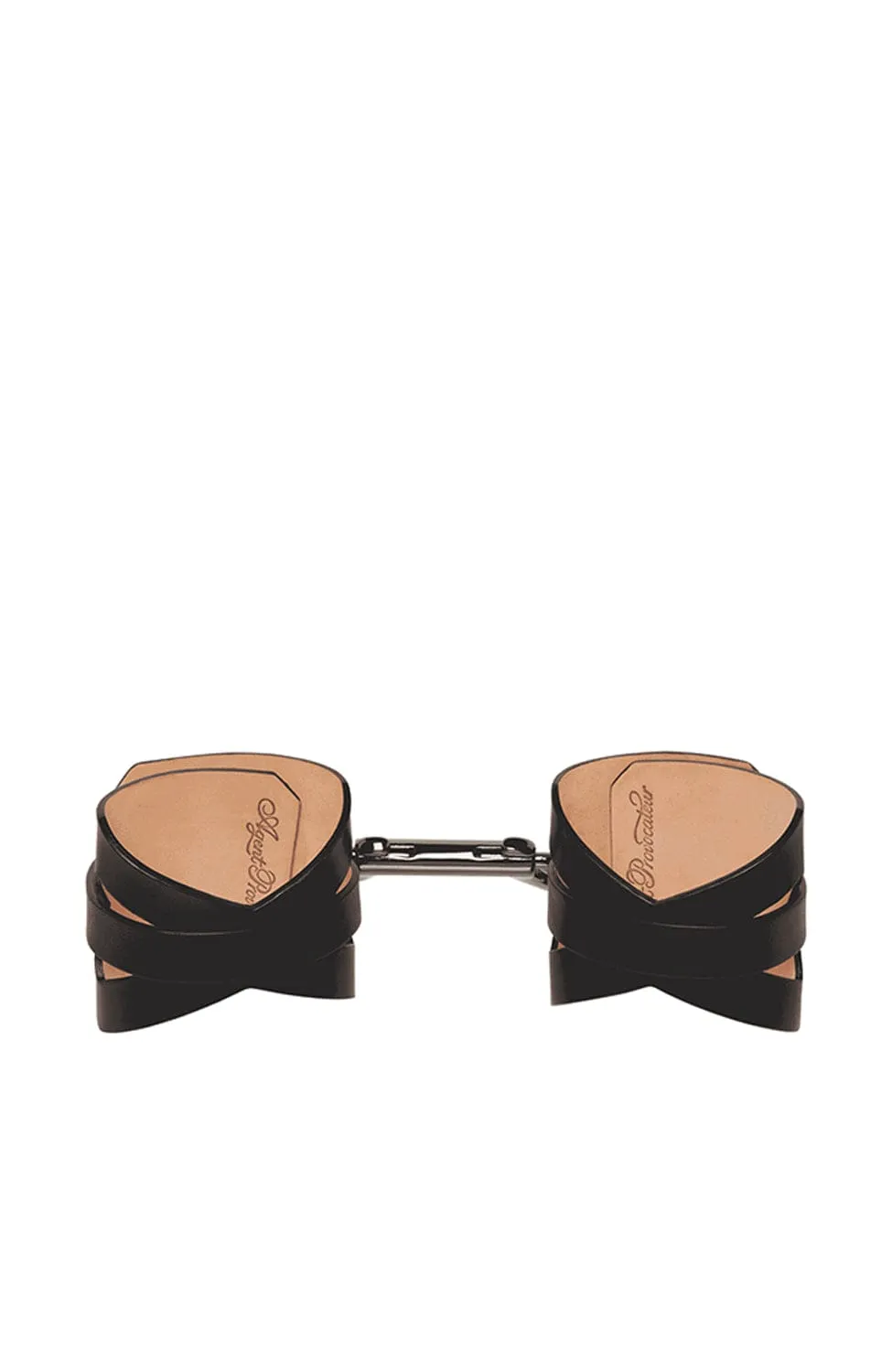 Veronika Leather Double Cuff