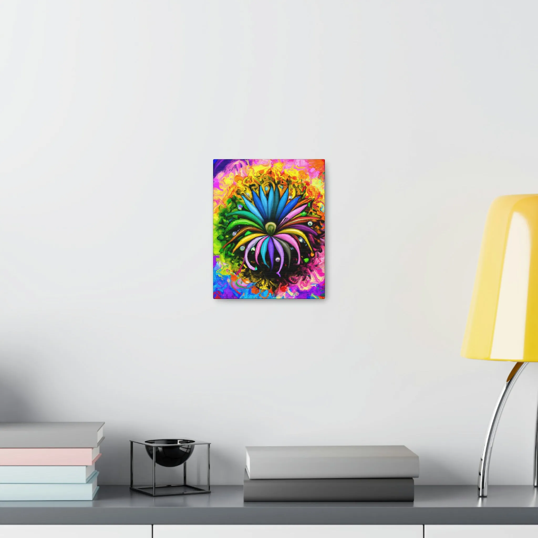 Vivid Petal Vibe - Canvas