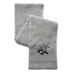 Wichita State University Waffle Scarf