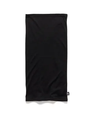 Wool Neck Gaiter Black