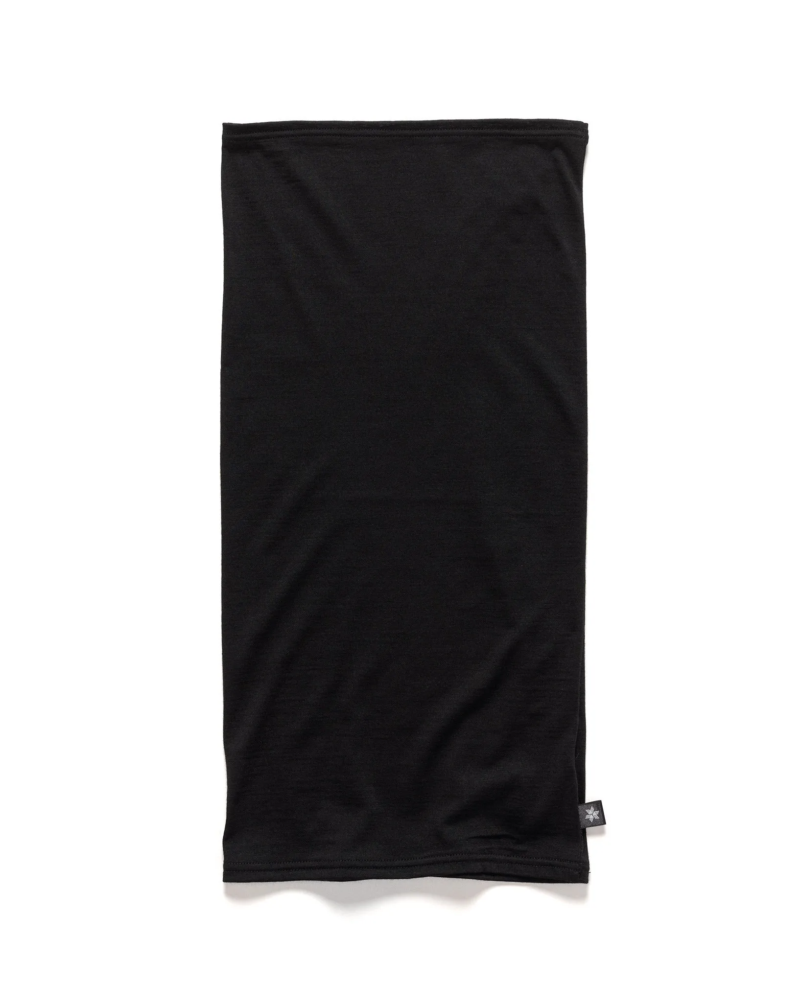 Wool Neck Gaiter Black