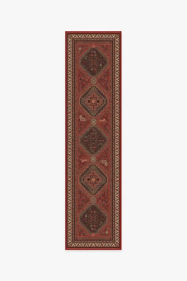 Zareen Scarlet Red Tufted Rug