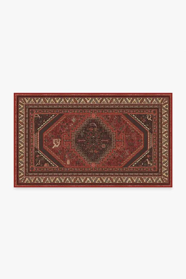 Zareen Scarlet Red Tufted Rug